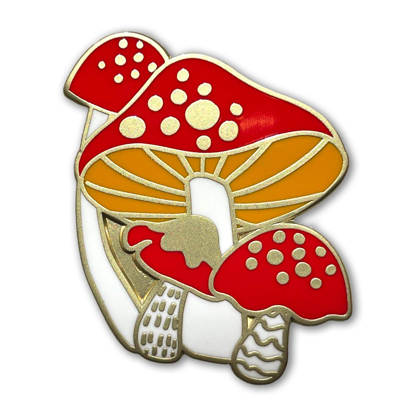 Mushroom Enamel Pin