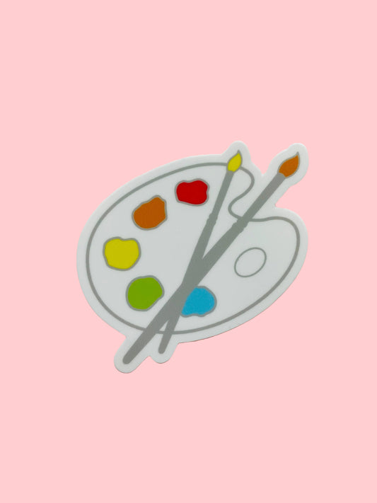 Paint Palette Sticker