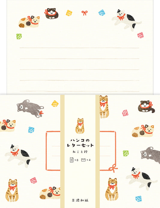 Cats & Bells Letter Set