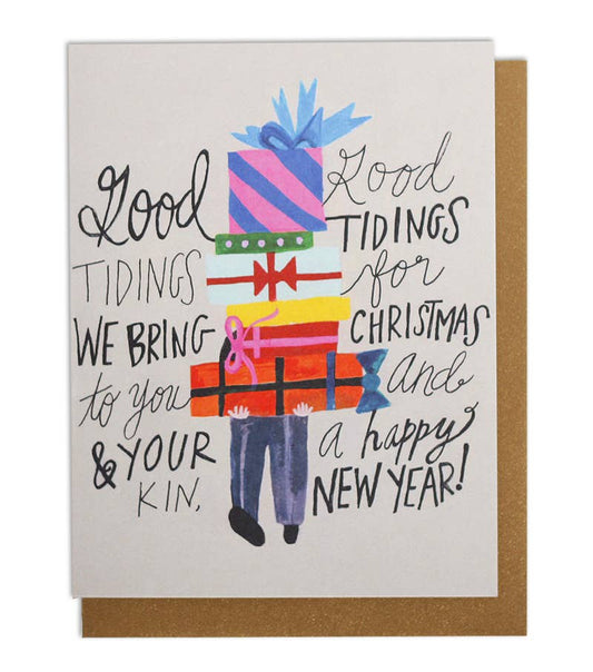 Good Tidings We Bring Holiday Greeting Card