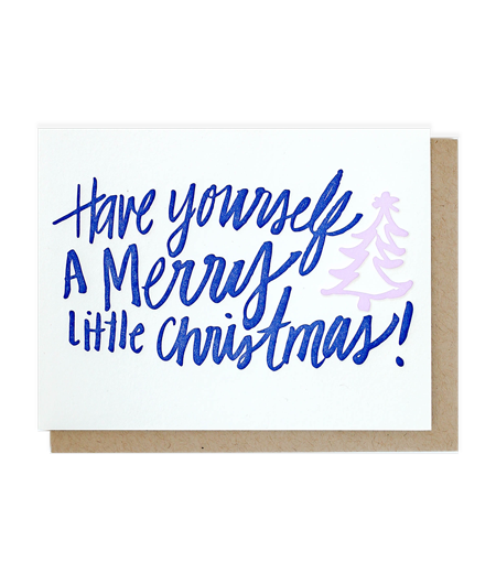 Merry Little Christmas Greeting Card