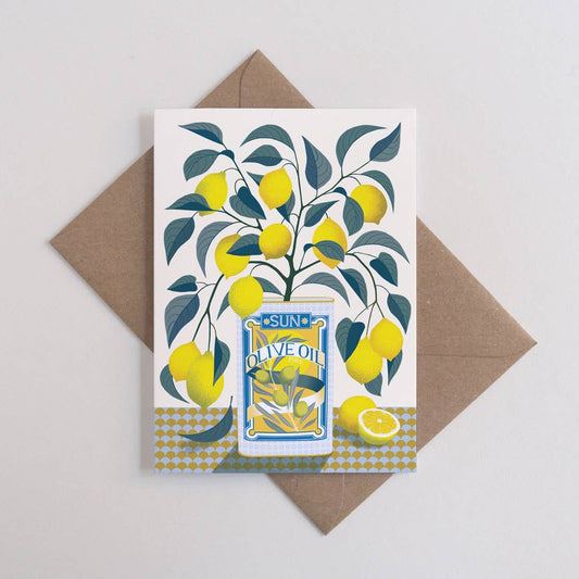 Lemon Tree Greeting Card