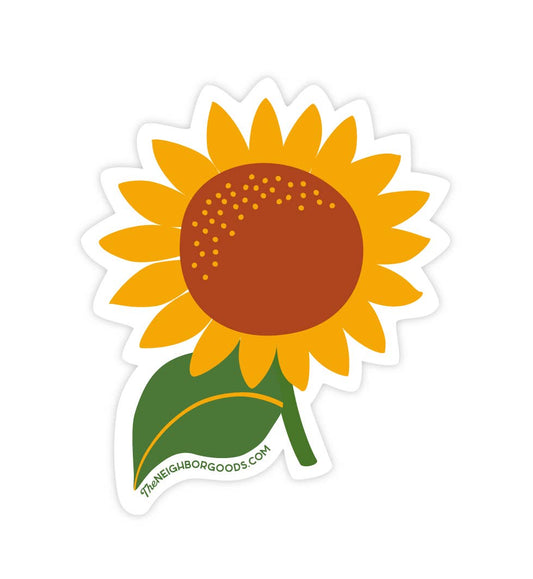 Fall Sunflower Sticker