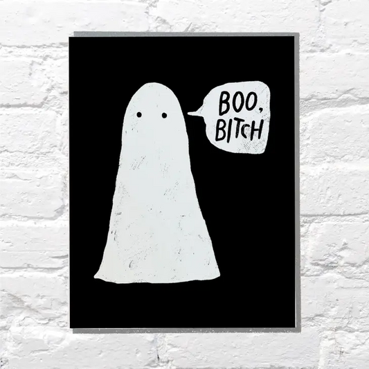 Boo Bitch Greeting Card