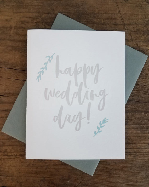 Happy Wedding Day Greeting Card