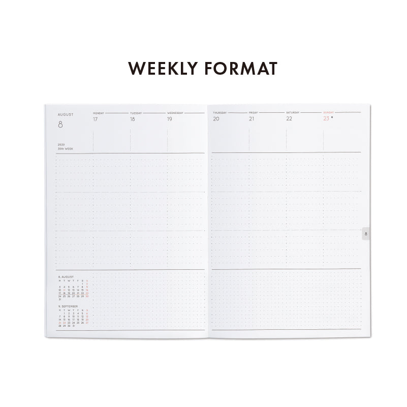 2025 Weekly Planner B6 Free