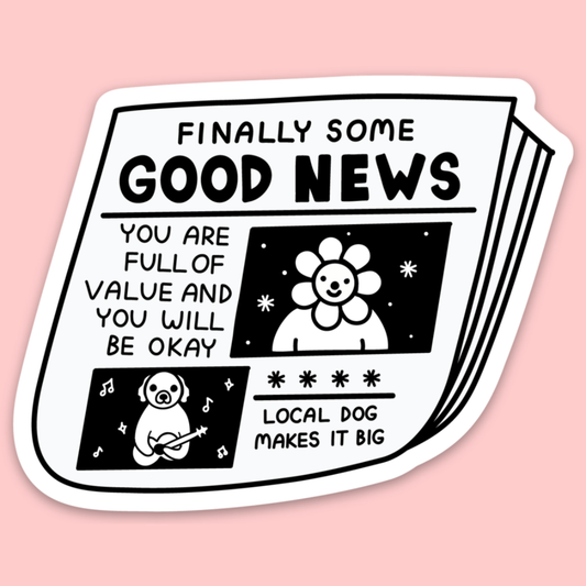 Good News Sticker