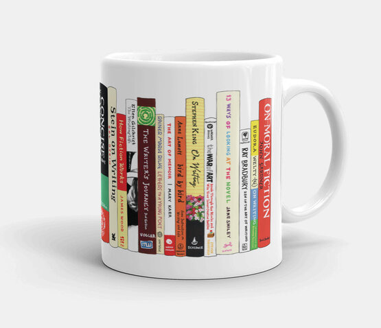 Writing Books Mug