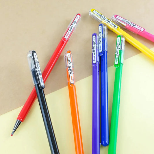 Pentel Mattehop Color Ballpoint Pen - 1.0mm