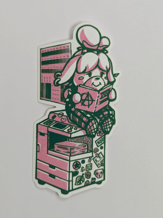 Animal Crossing Zine Sticker