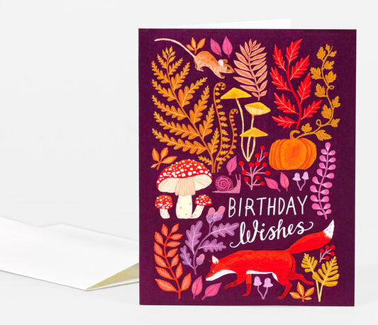 Birthday Wishes Greeting Card