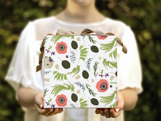 Wildflower Gift Wrap | Fine Wrapping Paper Sheet